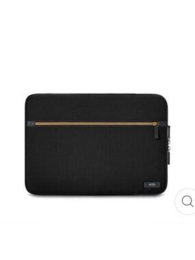 Solo New York Black Tablet Sleeve with Front Zip Pocket
